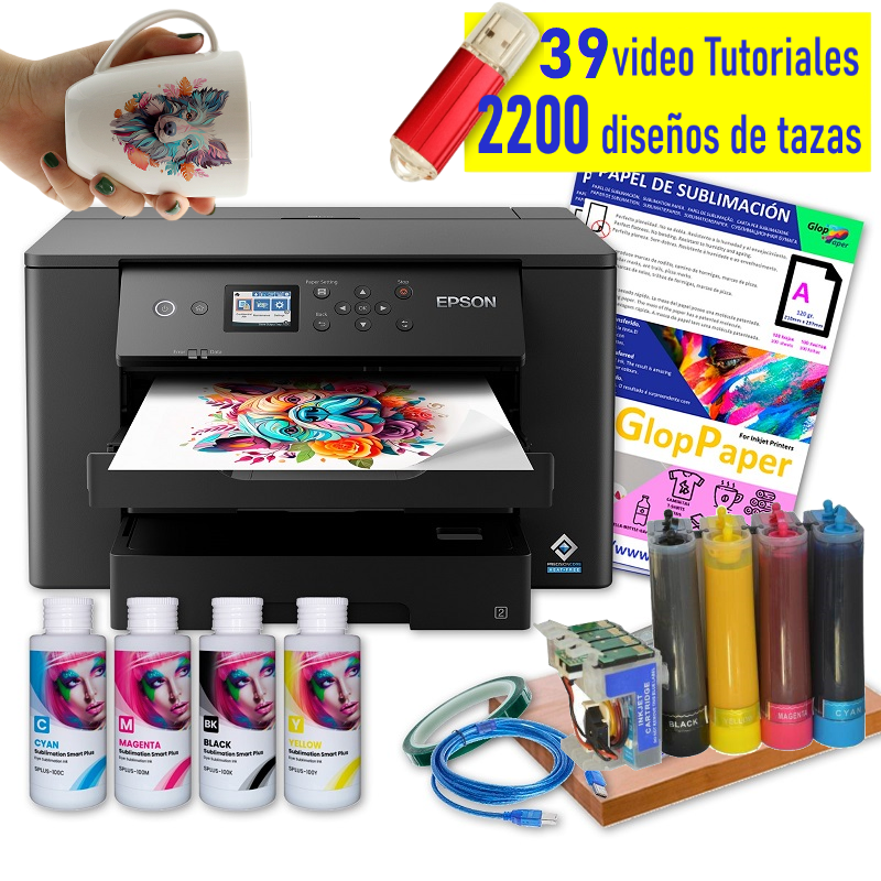 Impresora A3 sublimación WF-7310 con ciss